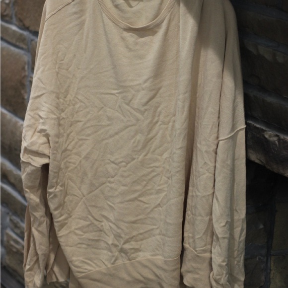 Junees Sweaters - Beige Long Sleeve Top Size 5X